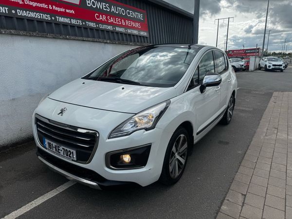 Peugeot 3008 SUV, Petrol, 2016, White