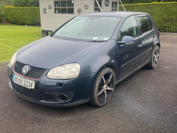 Volkswagen Golf Hatchback, Diesel, 2005, Blue
