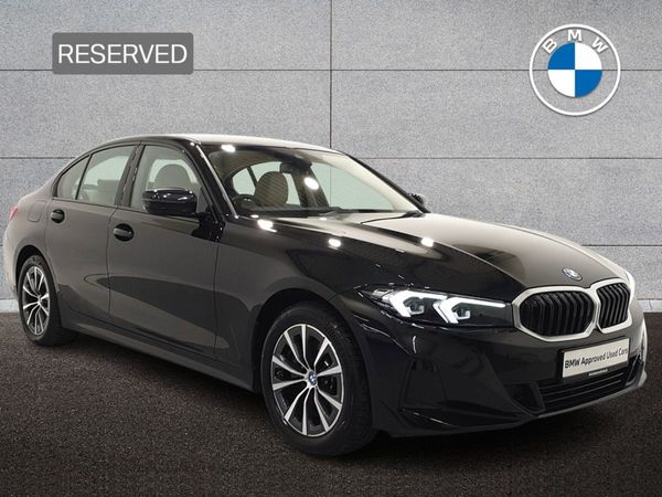 BMW 3-Series Saloon, Petrol Plug-in Hybrid, 2024, Black