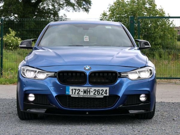 BMW 3-Series Saloon, Petrol Plug-in Hybrid, 2017, Blue