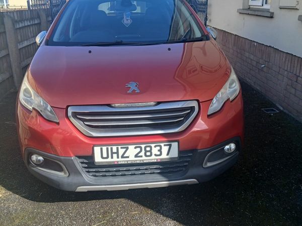 Peugeot 2008 SUV, Diesel, 2015, Red