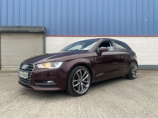 Audi A3 Hatchback, Diesel, 2016, Red