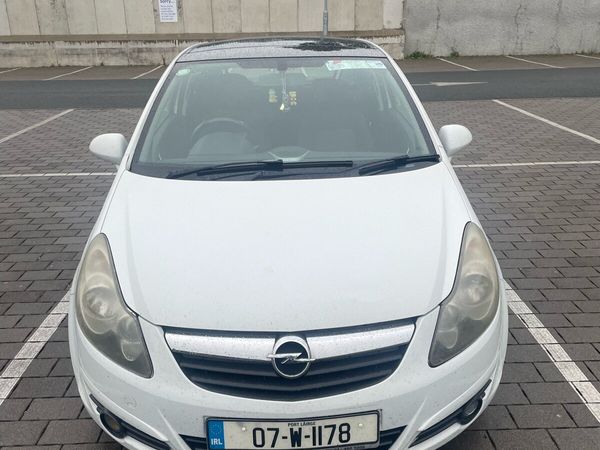 Opel Corsa Hatchback, Petrol, 2007, White