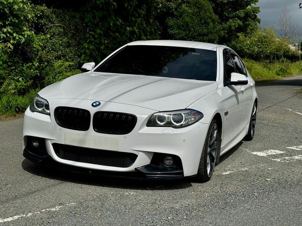 BMW 5-Series Saloon, Diesel, 2015, White