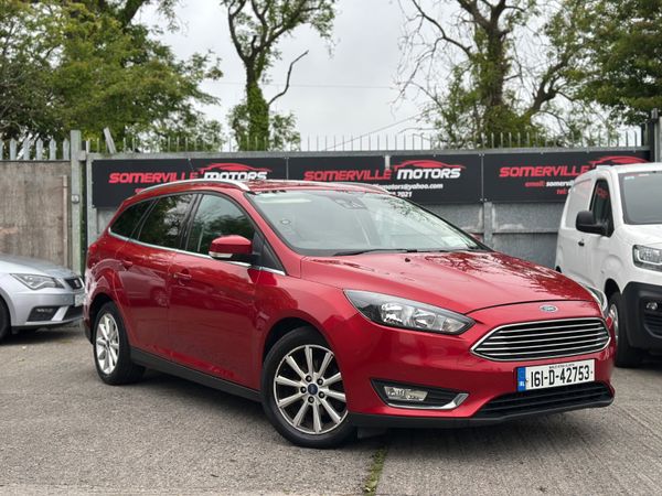 Ford Focus Estate, Diesel, 2016, Red