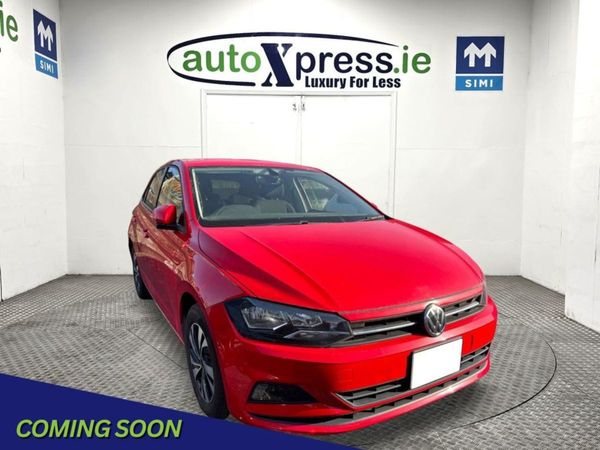 Volkswagen Polo Hatchback, Petrol, 2018, Red