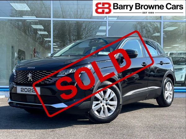 Peugeot 3008 MPV, Diesel, 2022, Black