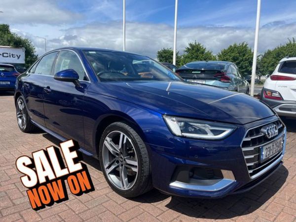 Audi A4 Saloon, Diesel, 2023, Blue