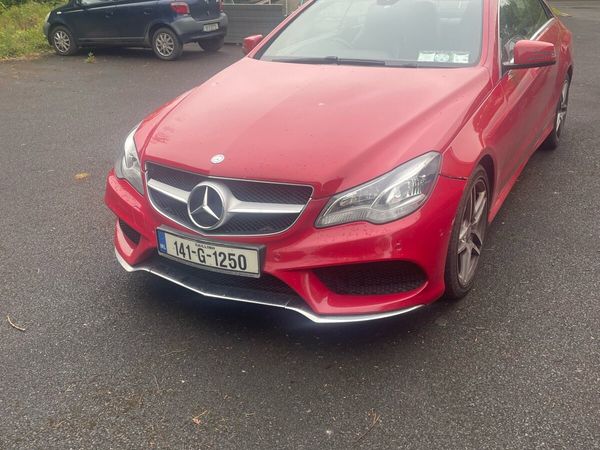 Mercedes-Benz E-Class Coupe, Diesel, 2014, Red