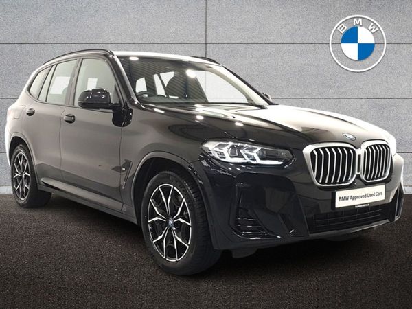 BMW X3 SUV, Petrol Plug-in Hybrid, 2024, Black