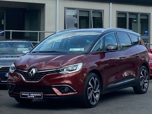 Renault Scenic MPV, Diesel, 2017, Burgundy
