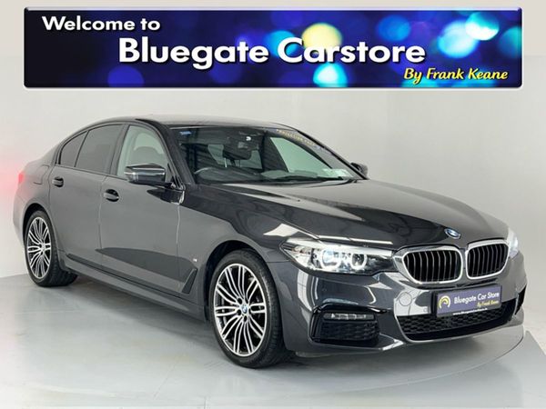 BMW 5-Series Saloon, Petrol Plug-in Hybrid, 2019, Grey