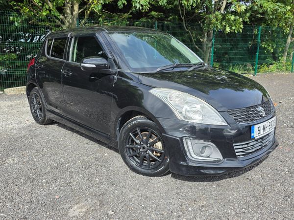 Suzuki Swift Hatchback, Petrol, 2015, Black