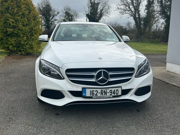 Mercedes-Benz C-Class Saloon, Diesel, 2016, White