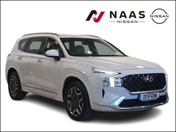 Hyundai Santa Fe Estate, Petrol Plug-in Hybrid, 2022, White