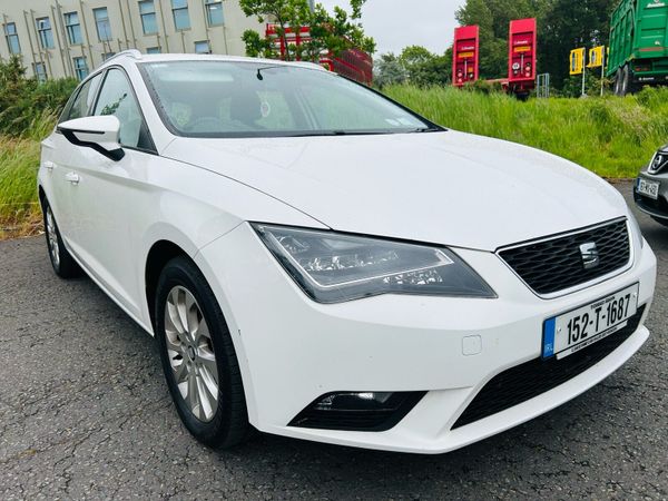 SEAT Leon Estate, Diesel, 2015, White