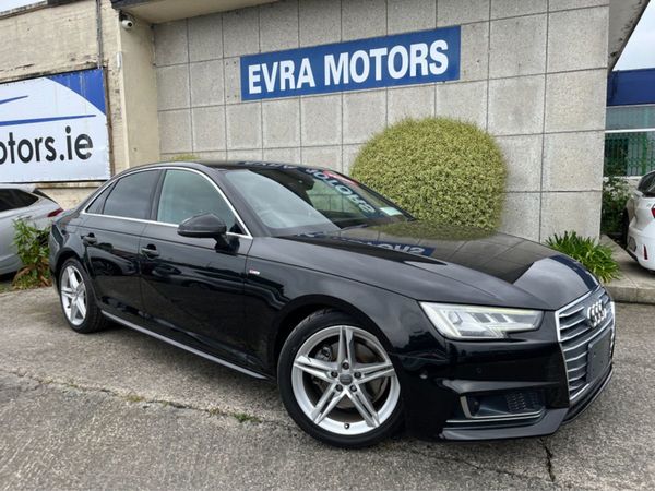Audi A4 Saloon, Petrol, 2018, Black