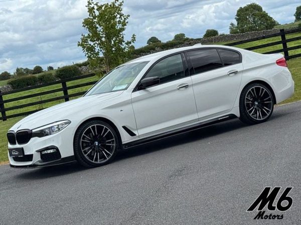 BMW 5-Series Saloon, Diesel, 2017, White