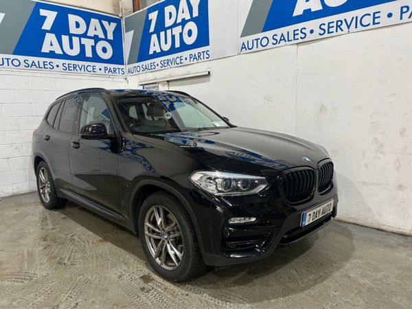 BMW X3 Estate, Diesel, 2018, Black