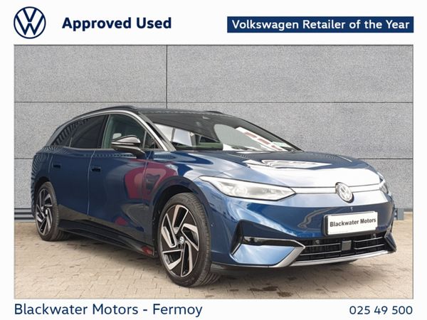 Volkswagen ID.7 SUV, Electric, 2024, Blue