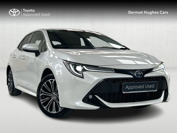 Toyota Corolla Hatchback, Petrol Hybrid, 2023, White