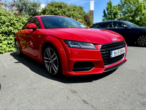 Audi TT Coupe, Petrol, 2015, Red
