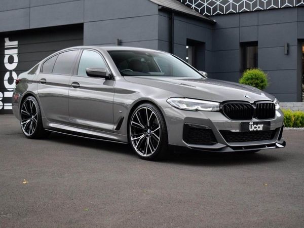 BMW 5-Series , Diesel Hybrid, 2022, Grey