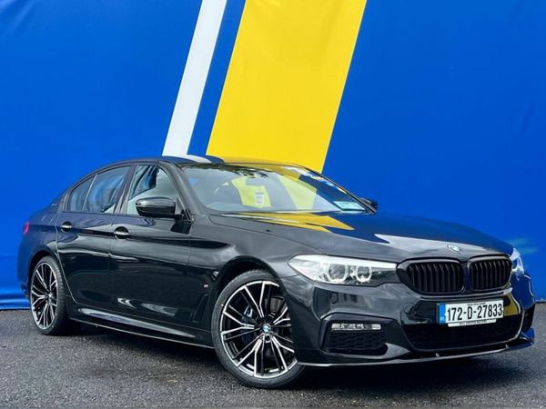 BMW 5-Series Saloon, Petrol Plug-in Hybrid, 2017, Black