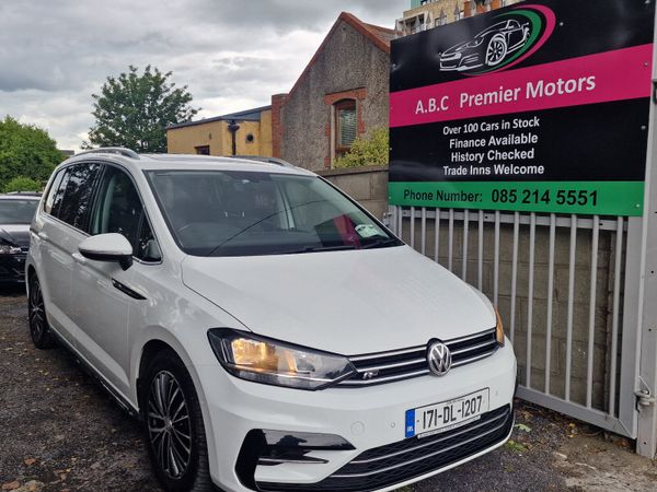 Volkswagen Touran MPV, Diesel, 2017, White