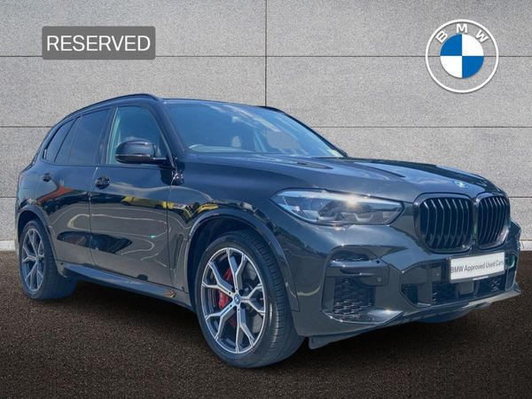 BMW X5 SUV, Petrol Plug-in Hybrid, 2022, Black
