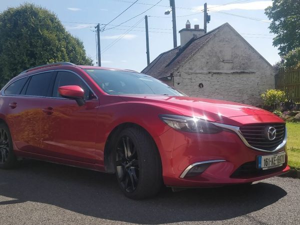 Mazda Mazda6 Estate, Diesel, 2016, Red