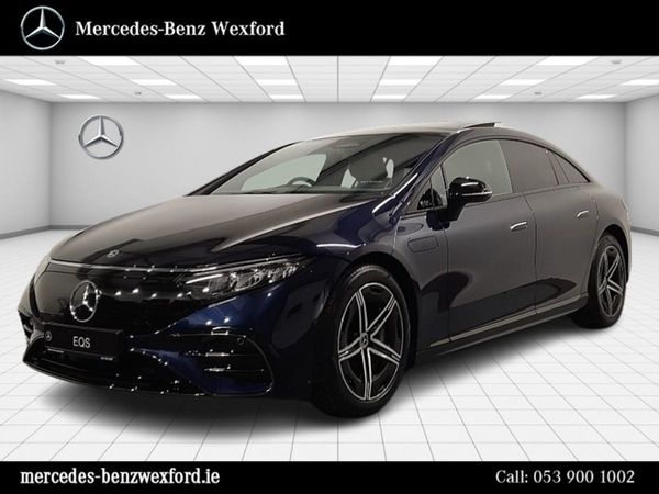 Mercedes-Benz EQS Saloon, Electric, 2023, Blue