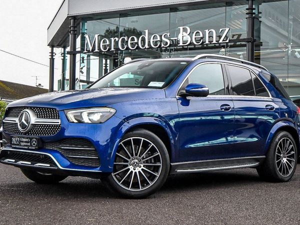 Mercedes-Benz GLE SUV, Diesel Plug-in Hybrid, 2022, Blue