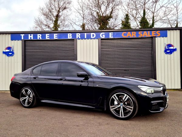 BMW 7-Series Saloon, Diesel, 2016, Black