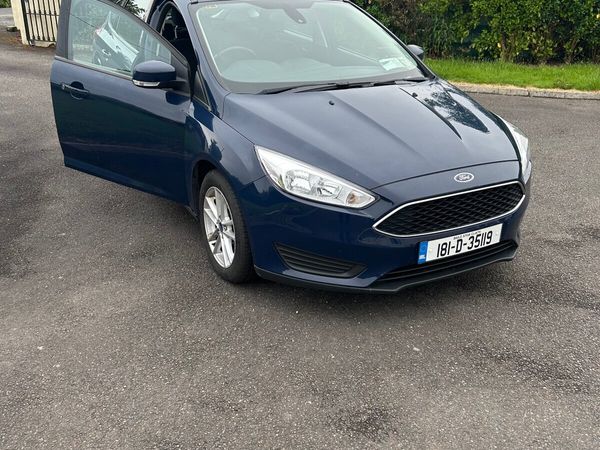 Ford Focus Hatchback, Diesel, 2018, Blue