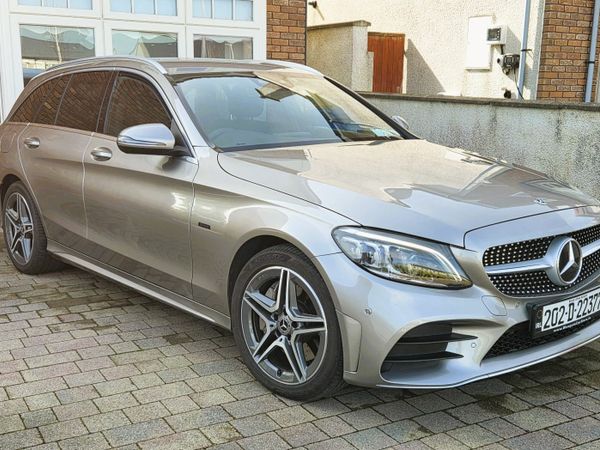 Mercedes-Benz C-Class Estate, Diesel Plug-in Hybrid, 2020, Silver