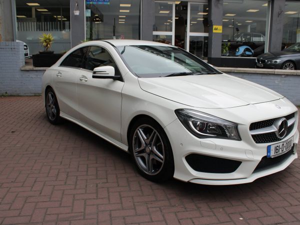 Mercedes-Benz CLA Coupe, Petrol, 2016, White