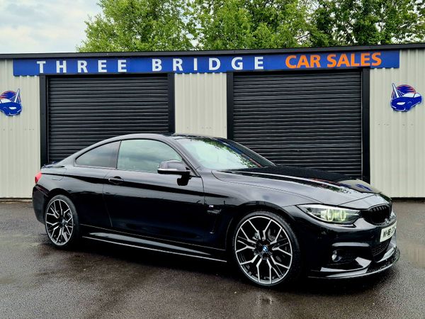 BMW 4-Series Coupe, Diesel, 2018, Black