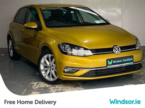 Volkswagen Golf Hatchback, Petrol, 2018, Gold