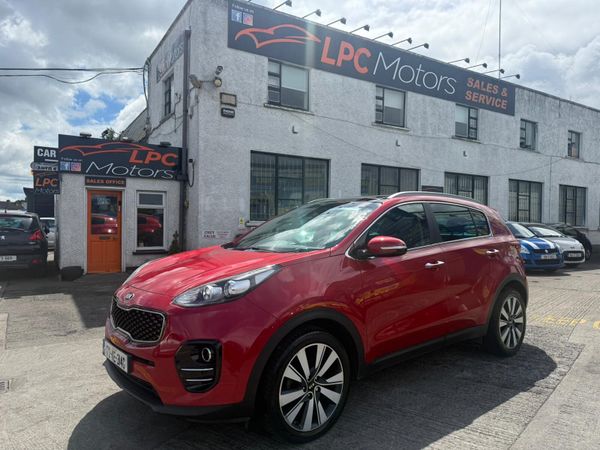 Kia Sportage SUV, Diesel, 2017, Red
