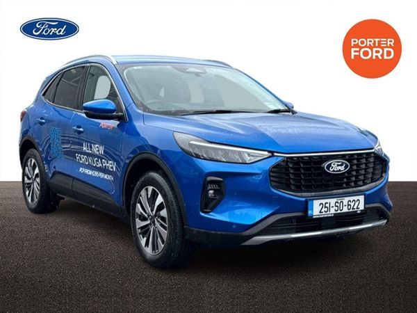 Ford Kuga SUV, Petrol Plug-in Hybrid, 2025, Blue