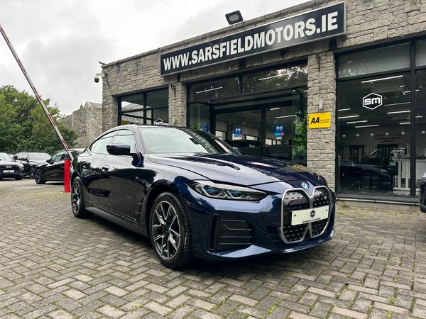 BMW i4 Hatchback, Electric, 2022, Blue