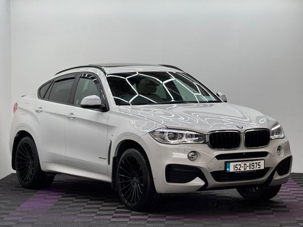 BMW X6 SUV, Diesel, 2015, White