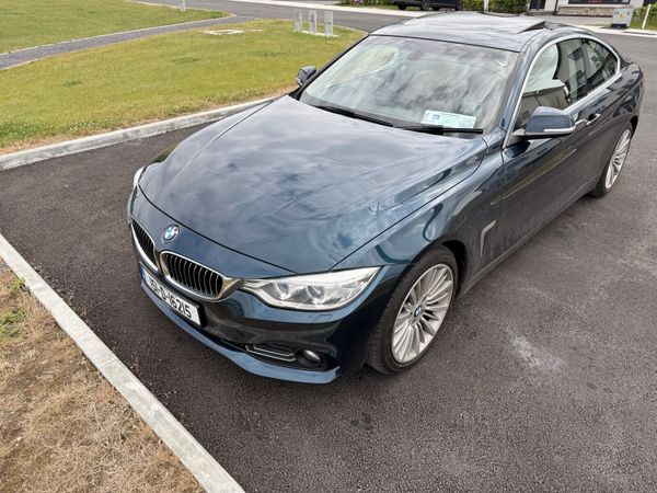 BMW 4-Series Coupe, Petrol, 2015, Blue