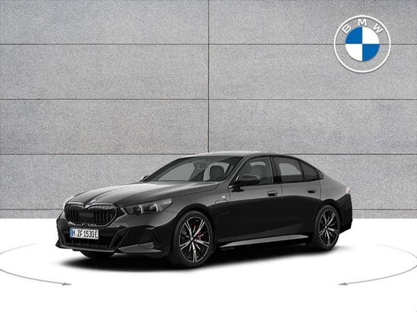 BMW 5-Series Saloon, Petrol Plug-in Hybrid, 2025, Black