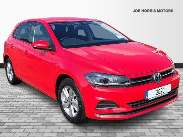 Volkswagen Polo Hatchback, Petrol, 2020, Red