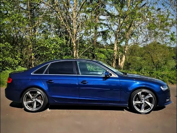 Audi A4 Saloon, Diesel, 2014, Blue