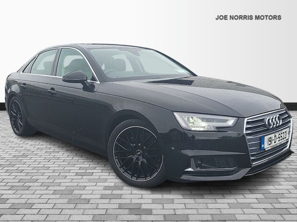 Audi A4 Saloon, Petrol, 2019, Black