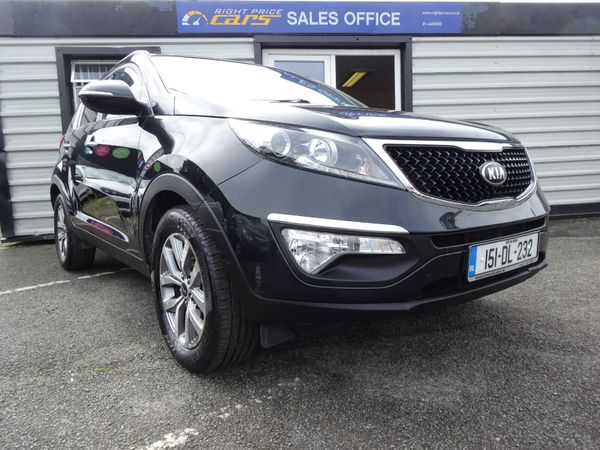 Kia Sportage SUV, Diesel, 2015, Black