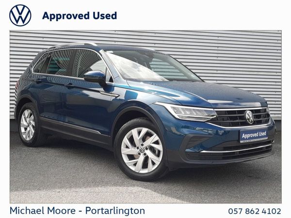 Volkswagen Tiguan SUV, Diesel, 2024, Blue